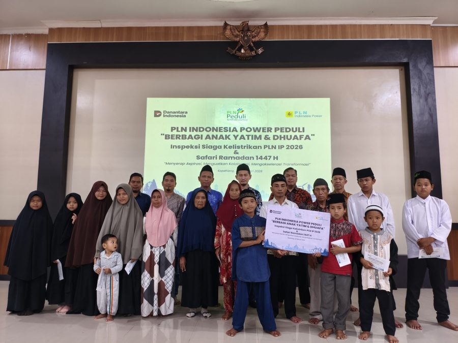 PLN IP UBP Bengkulu tebar kebaikan melalui santunan kepada anak yatim dan dhuafa.