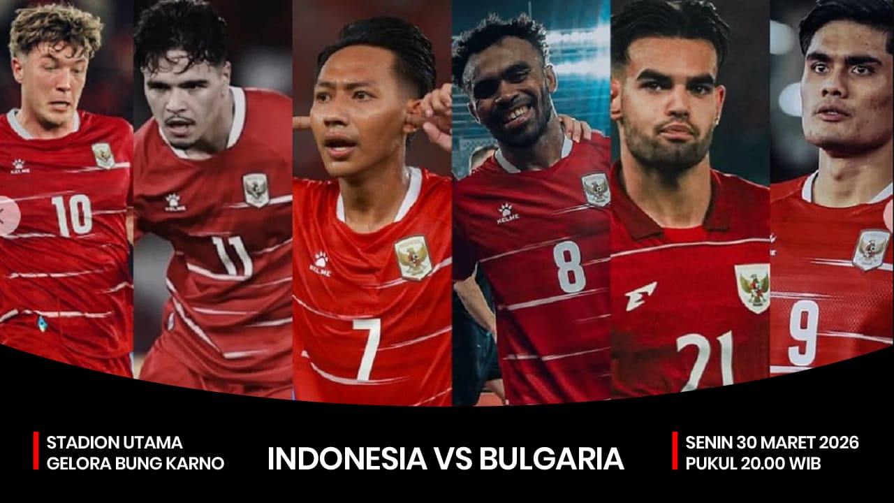 Jadwal dan Prediksi Timnas Indonesia Vs Bulgaria Fifa Series 2026, Zijlstra Out. Siapa Tandem Ole? foto: IST ngenelo.net-