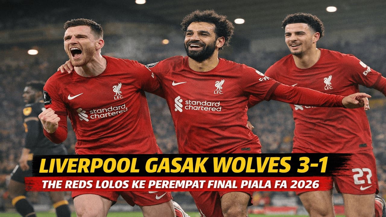 Liverpool vs Wolves Piala FA. Foto Ist - Ngenelo.net
