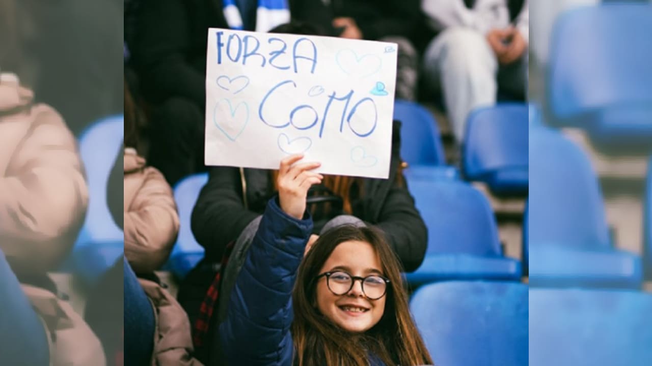 Nasib Como 1907 Sepeninggal Sang Bos Michael Bambang Hartono, Menuju Liga Champions? Fans menunggu hasilnya. foto: IST ngenelo.net-