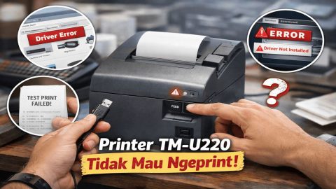Printer TM-U220 Error Tidak Mau Ngeprint. Foto Ilustrasi - Ngenelo.net