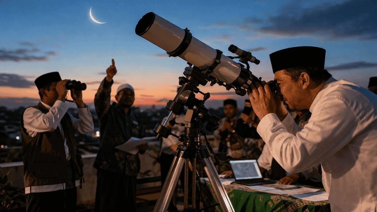 Rukyatul Hilal salah satu metode menetukan Lebaran 2026