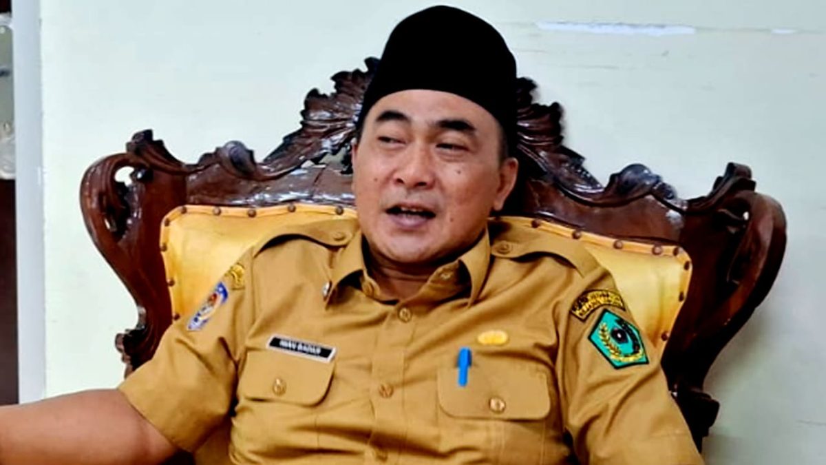 Sekretaris Daerah Kabupaten Rejang Lebong Iwan Sumantri Badar