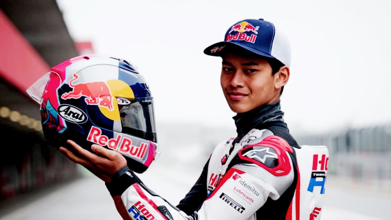 Veda Ega Pratama podium Moto3 Brasil