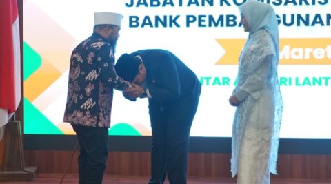 Anak Wakil Gubernur Mian Resmi Jabat Komisaris Non Independen Bank Bengkulu