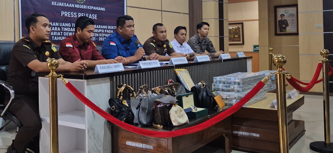 Uang Korupsi Sekretariat DPRD Kepahiang Banyak Belum Kembali, Rp5,1 M Baru Diserahkan