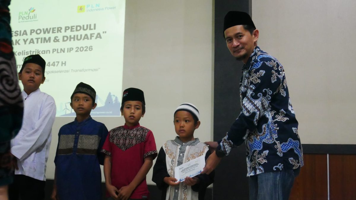 PLN IP UBP Bengkulu tebar kebaikan melalui santunan anak yatim dan dhuafa.