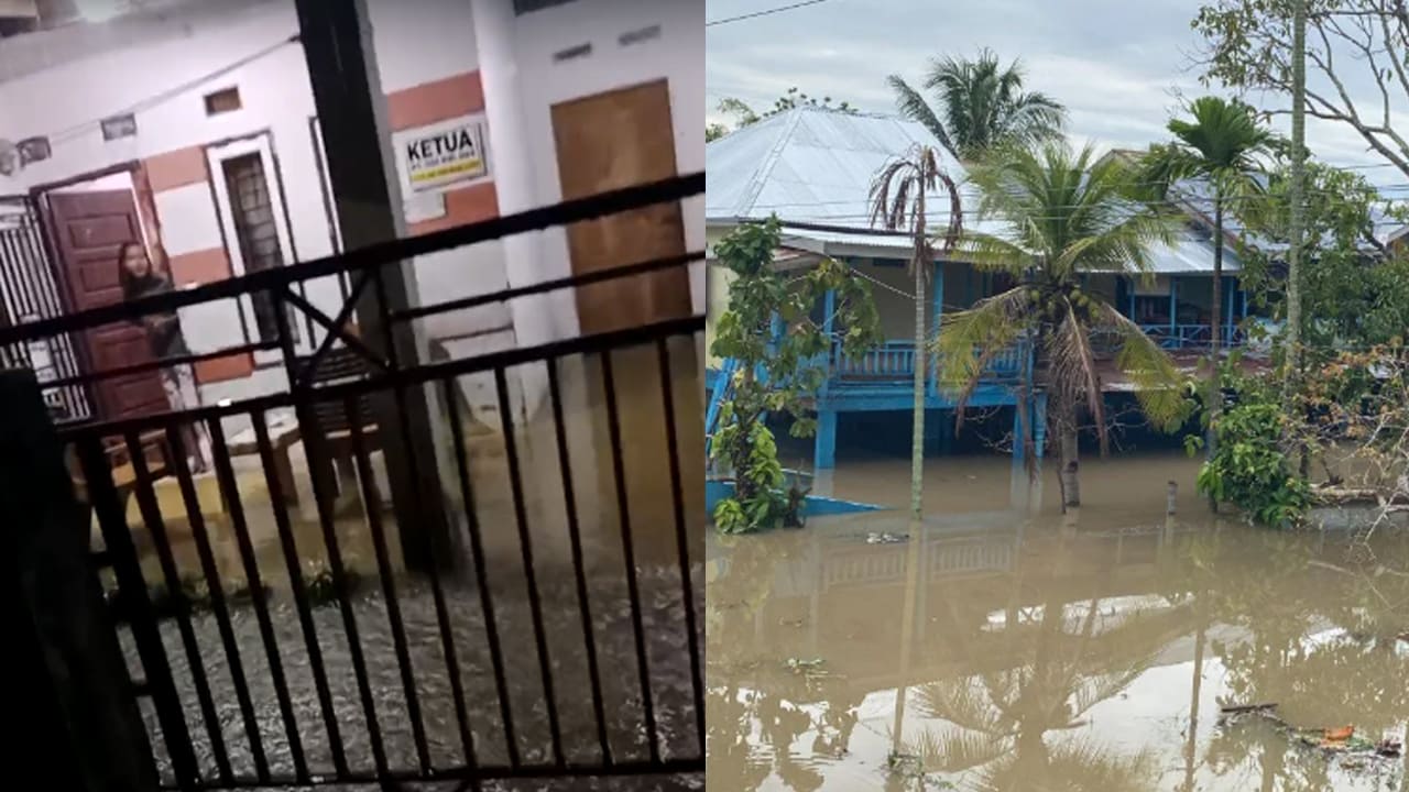 Banjir di Kota Bengkulu Rendam Ratusan Rumah