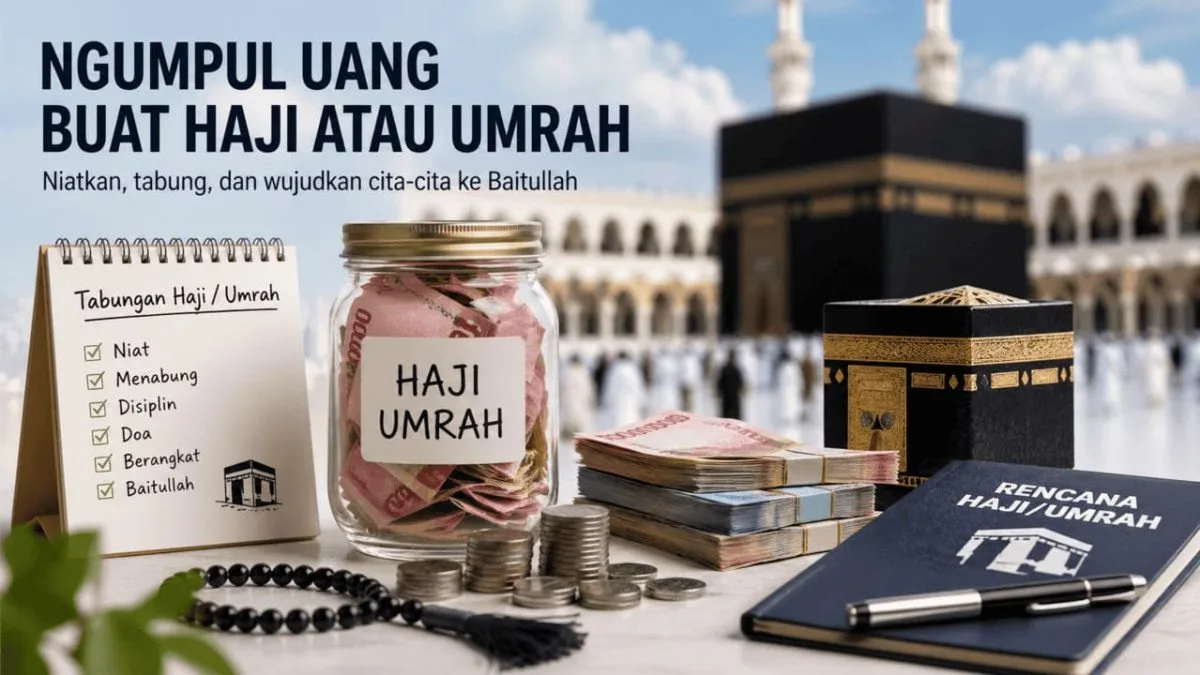 Ngumpul Uang Buat Haji atau Umrah