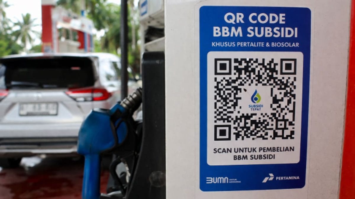 QR Code BBM Subsidi error, pengguna terpaksa melakukan pendaftaran ulang akibat pembaruan data oleh Pertamina. Foto: Ngenelo.net