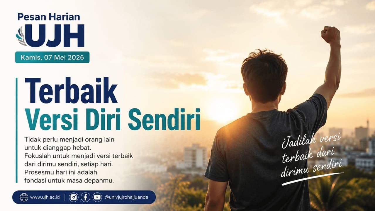 Terbaik Versi Diri Sendiri