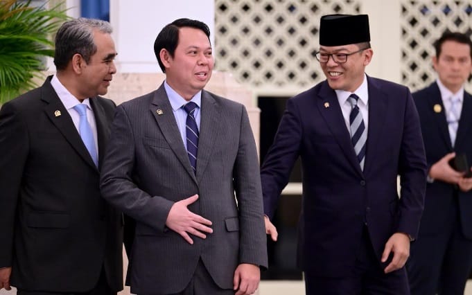 Ketua DPD RI, Sultan B. Najamudin saat menyampaikan paparan terkait beasiswa PIP sebagai aspirasi DPD. 
