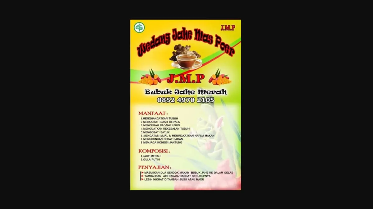 Wedang Jahe Mas Poer, UMKM Lokal Sebaran Produk Nasional