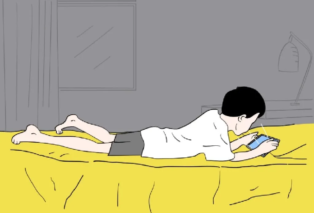 Ilustrasi Bahaya Gadget dan Sejenisnya untuk anak