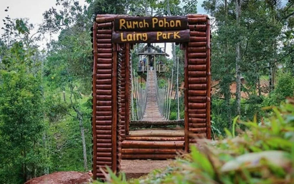 Rumah Pohon Laing Park Solok Sumatera Barat Wisata Alam Yang Menarik Untuk Dikunjungi 1