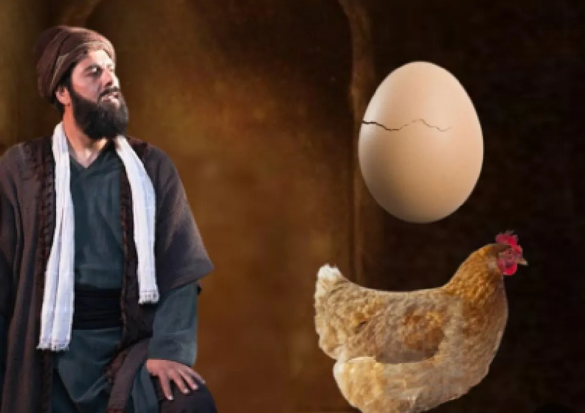 Abu Nawas Pecahkan Misteri Telur dan Ayam, Duluan Mana?