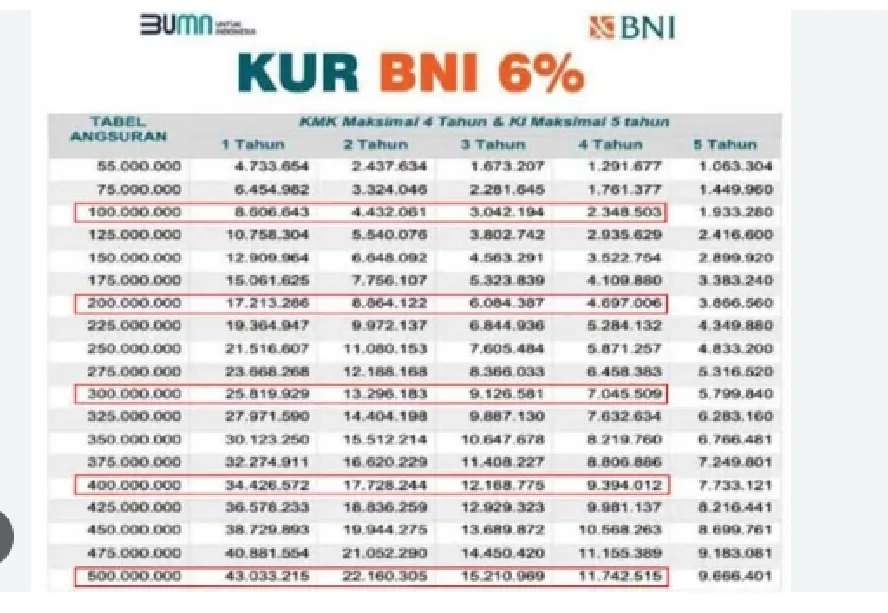 TERBARU! KUR BNI Agustus 2023 Pinjaman Rp75.000.000 Cicilan Rp1 Jutaan