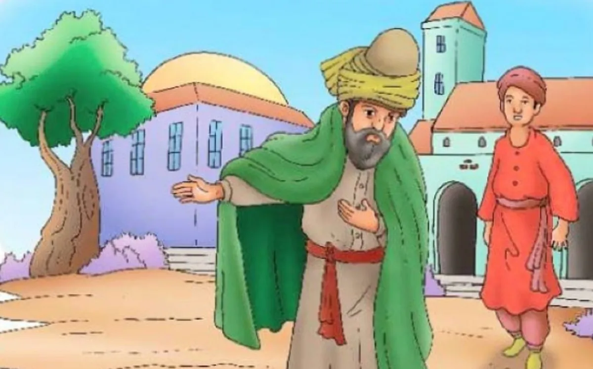 Abu Nawas coba dikerjadi seorang pendeta