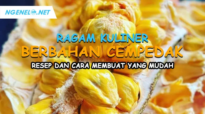 Ragam Kuliner Berbahan Cempedak, Resep dan Cara Membuat yang Mudah