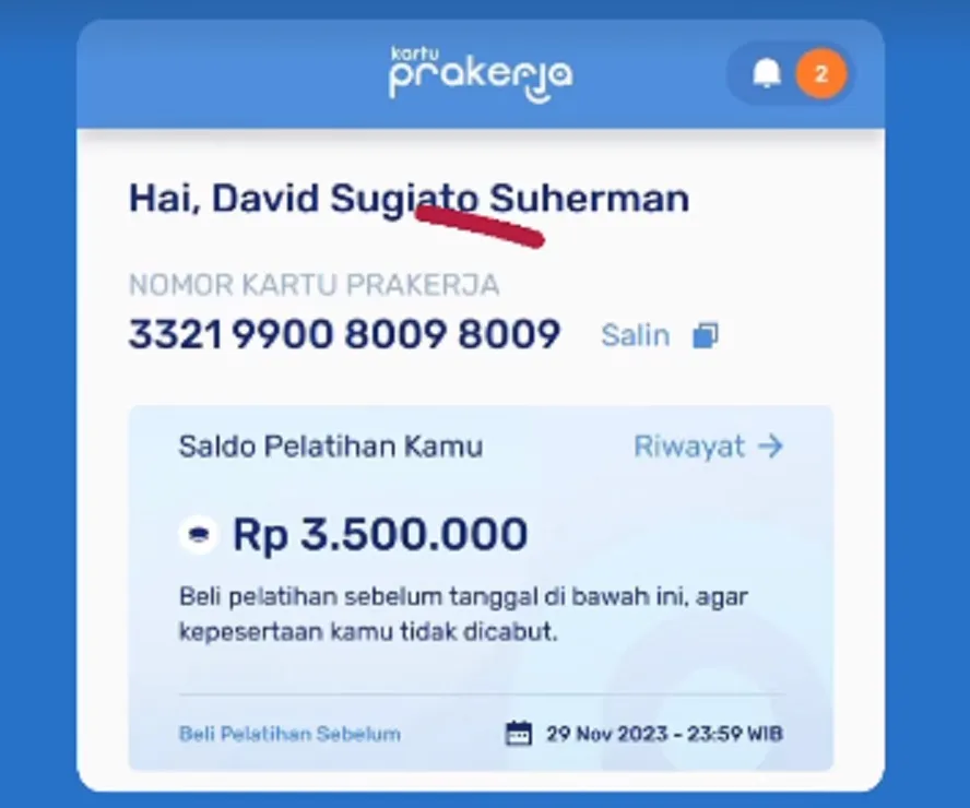 SELAMAT Buat Yang Lolos Prakerja Gelombang 60, Insentif Rp4,2 Juta bisa Hangus Lho, Ini Sebabnya