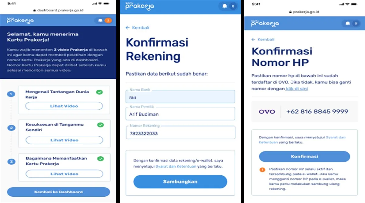 Cara Cek Lolos Program Kartu Prakerja