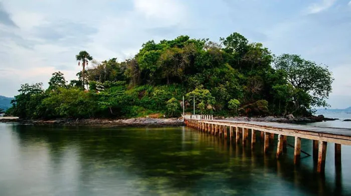 Kubur Island in Lampung