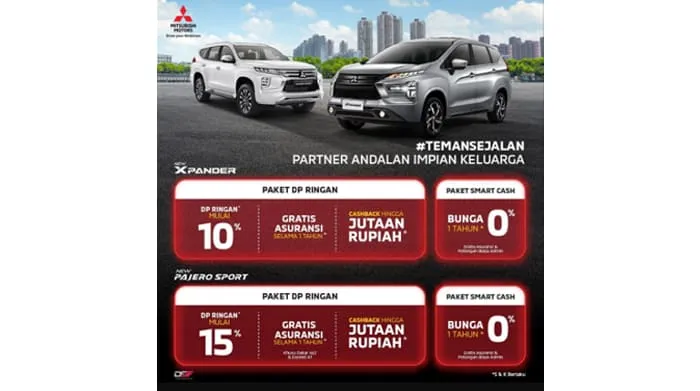 Tawaran Menarik untuk Pembelian Kendaraan melalui Program Penjualan Istimewa Mitsubishi Motors September 2023,