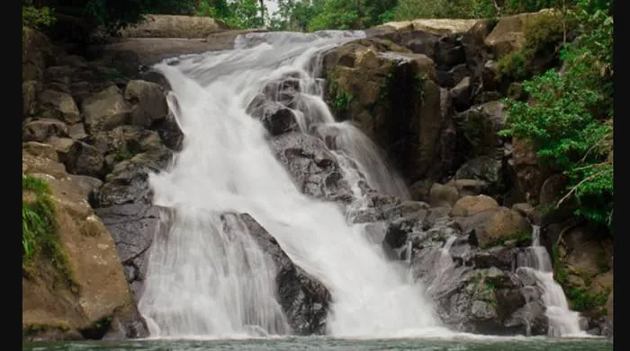 Curug Nibung Waterfall in Kaur Regency