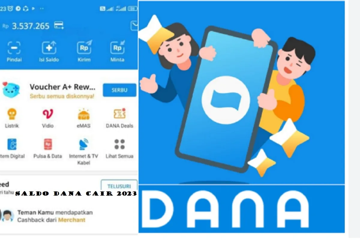 CAIR! DANA Kaget Hari Ini 4 September 2023, Rp100.000 Cek di Rekening