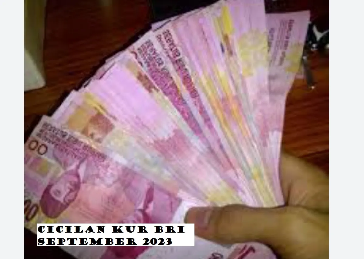Cek Cicilan KUR BRI September 2023 Rp300 Ribuan