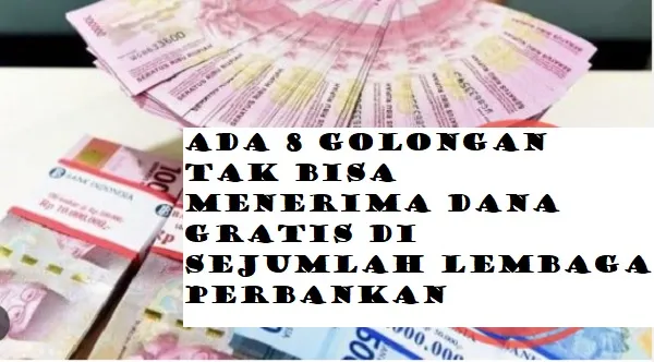 8 golongan yang tidak diperbolehkan menerima uang gratis resmi dari pemerintah ini.