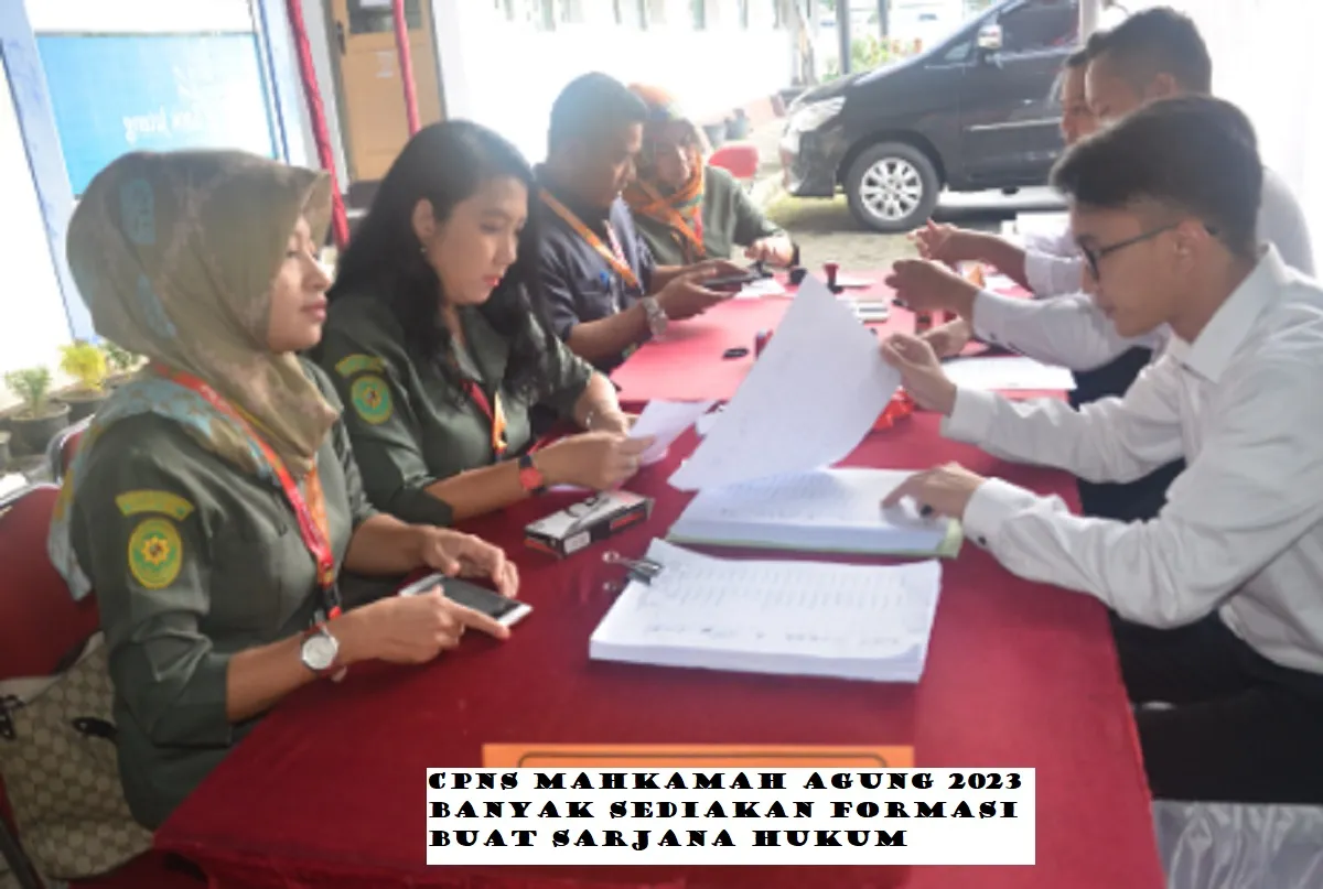 Ribuan Formasi CPNS 2023 Buat Sarjana Hukum di Mahkamah Agung, Cek Rinciannya