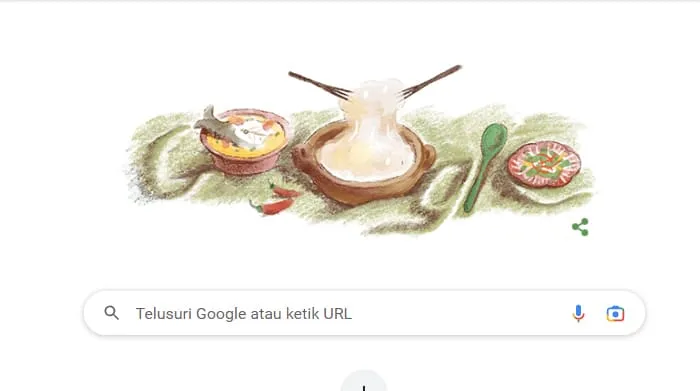 Papeda Jadi Google Doodle