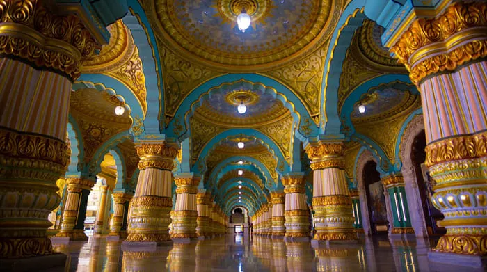 Pesona Sejarah Istana Mysore. foto: pexels