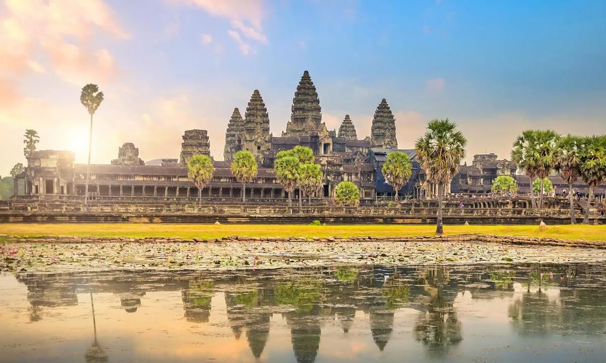 Kuil Angkor Wat, Kamboja. foto: wikipedia