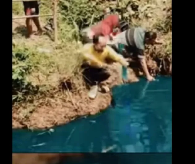 Cek Fakta Danau Biru Bengkulu Tengah, Pengunjung Rebutan Air, Ada Makam Keramat