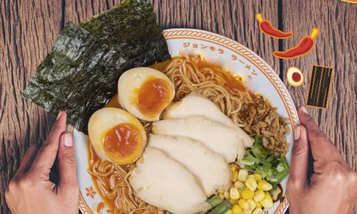 Mi ramen ala Jepang.