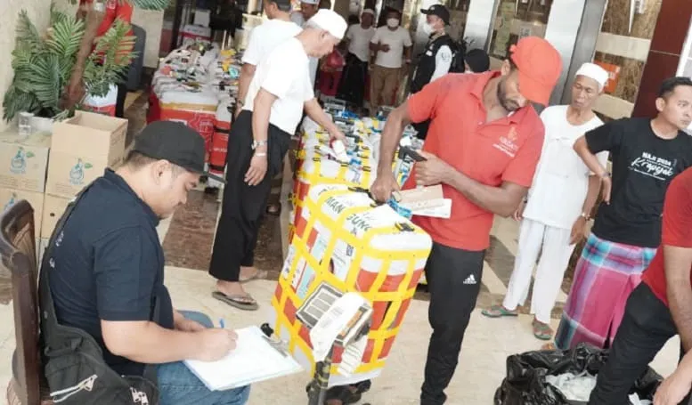 Koper 6 Kloter Jemaah Haji Mulai Ditimbang.