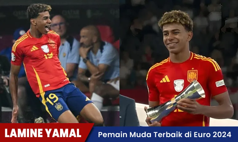 Lamine Yamal, Pemain Muda Terbaik Euro 2024.