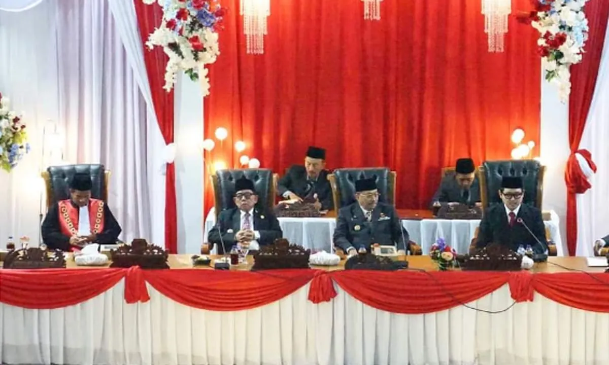 Bupati Kepahiang Saksikan Pengucapan Sumpah Anggota DPRD