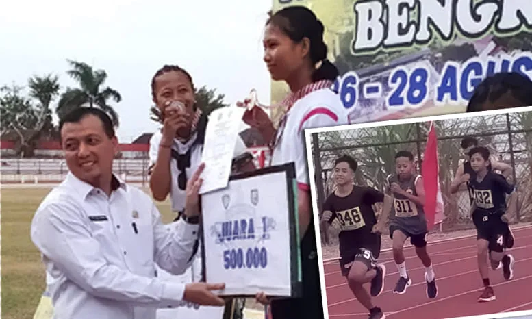 Kepahiang Berhasil Raih Posisi Harapan I dalam Kejurda Atletik Kota Bengkulu. 2 medali emas yang di raih dari kategori atletik lari.