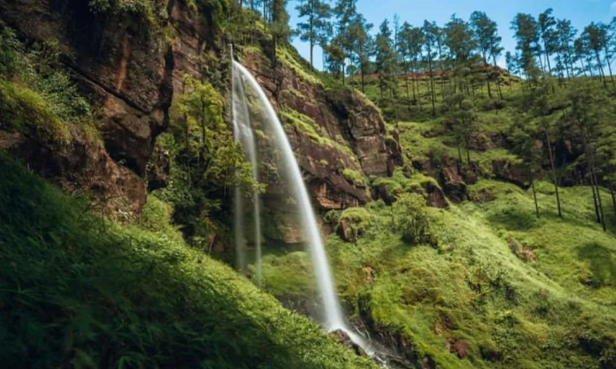 Wisata Air Terjun Tansaran Bidin. Foo: antaranews.com