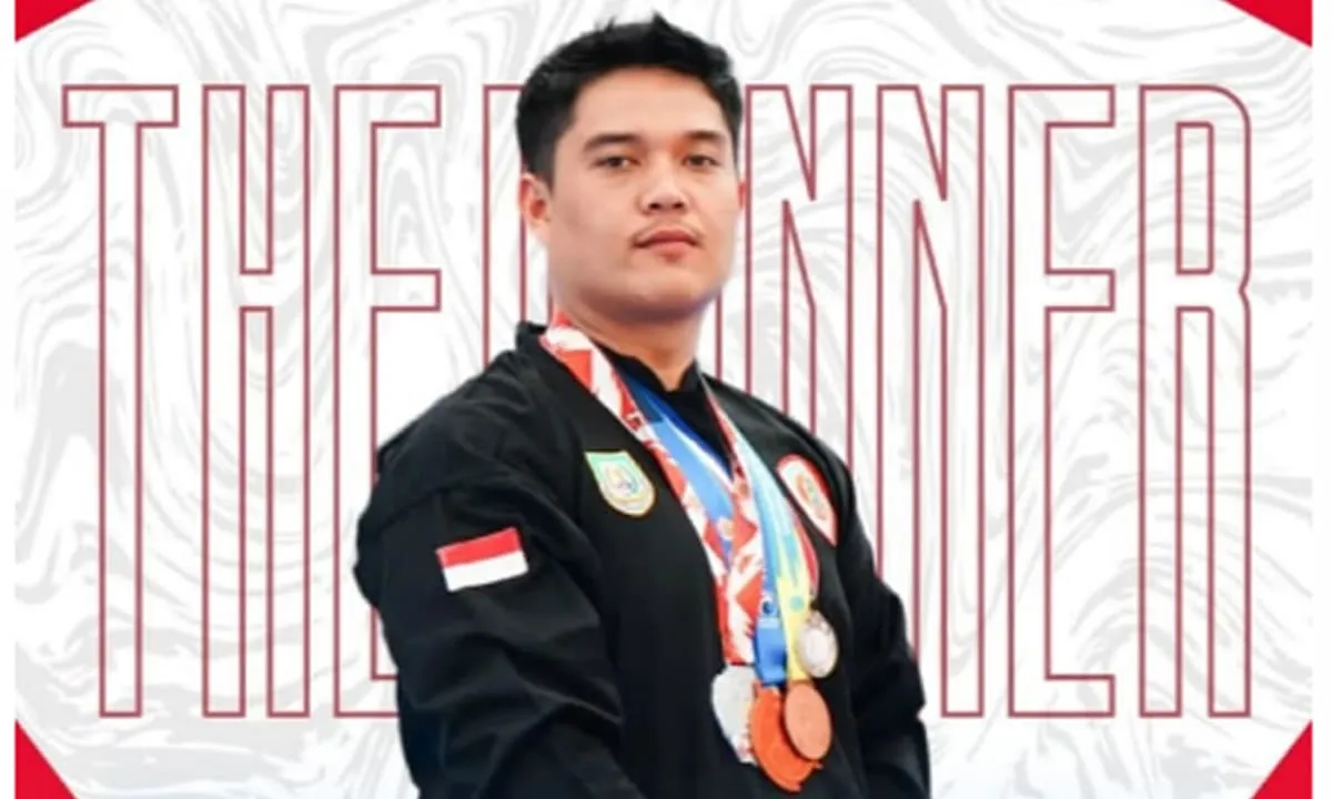 Prestasi membanggakan, Jerry Supraja Juara 1 Pencak Silat Championship Menpora Cup II 2024.
