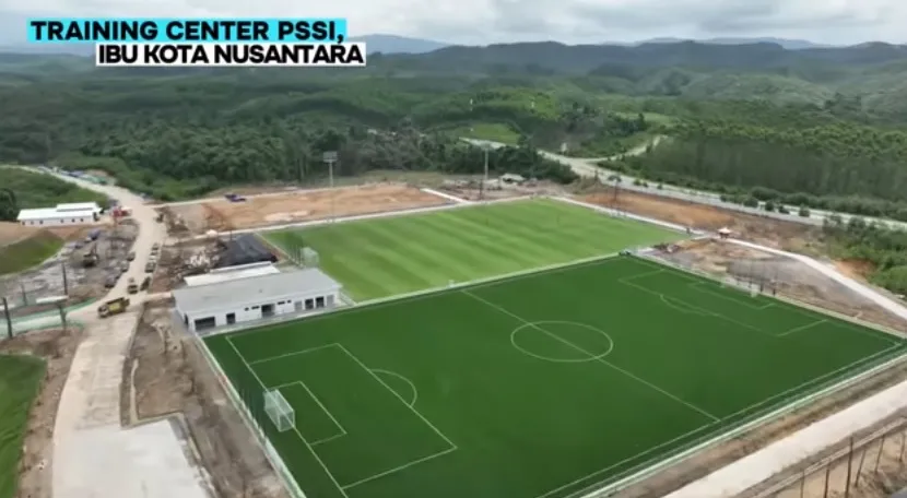 Tampilan TC Timnas di IKN sudah 90 persen, keren