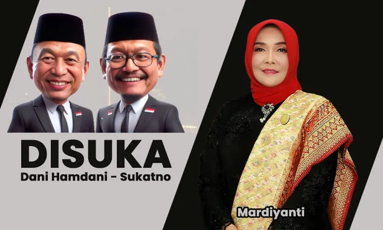 Tokoh perempuan Kota Bengkulu, Mardiyanti menyatakan dukung paslon DISUKA.
