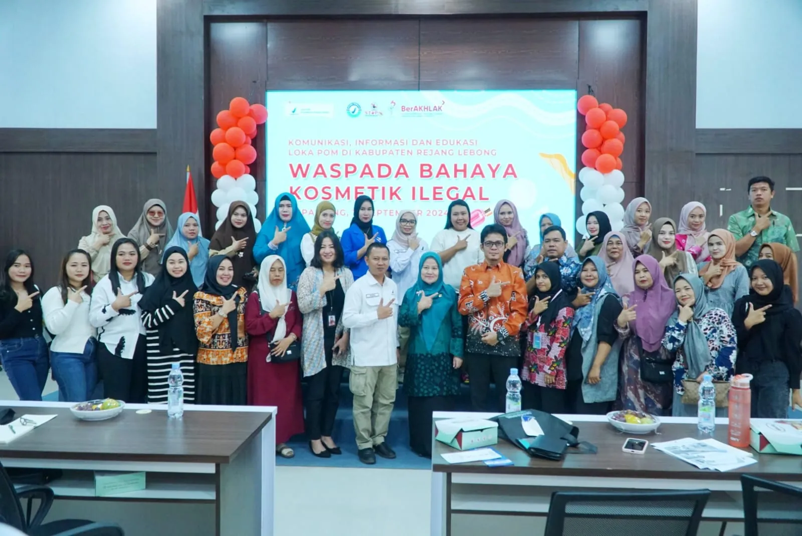 Pemda Dukung Loka Pom Cegah Penyebaran Kosmetik Ilegal di Kepahiang