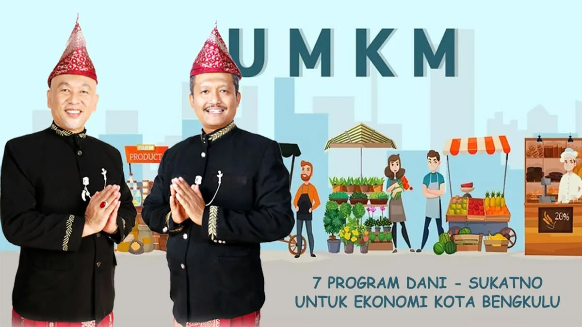 7 Program Dani - Sukatno untuk Ekonomi Kota Bengkulu yang lebih baik