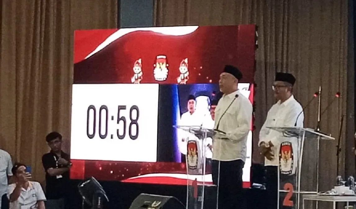 Dalam Debat Perdana Pilwakot Bengkulu 2024, Paslon Dani - Sukatno tampil memukau
