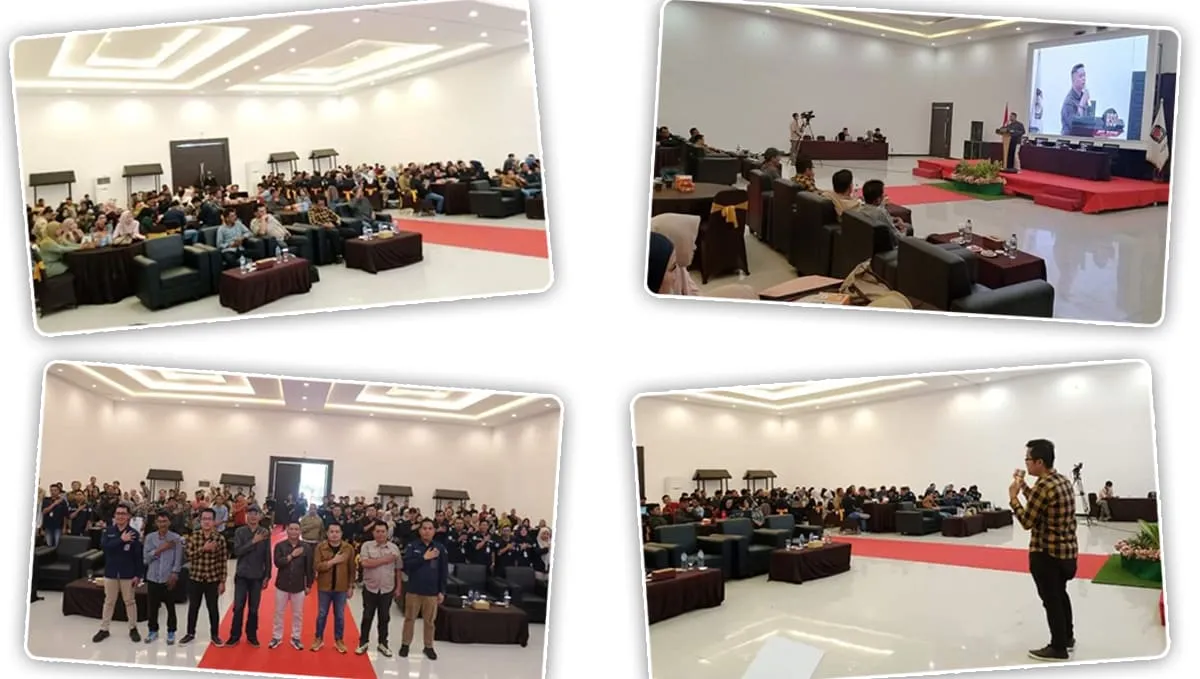 KPU Kepahiang menggelar Pelatihan konten kreator.