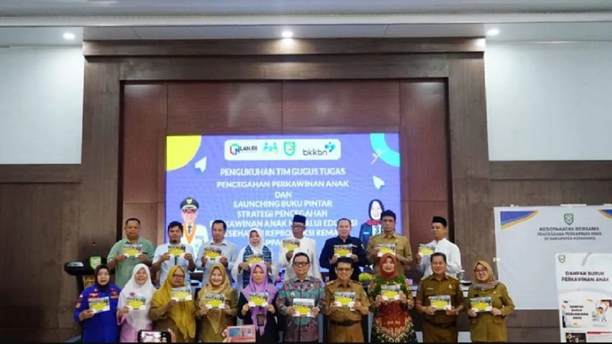 Untuk mencegah Pernikahan Dini di Kepahiang diluncurkan Buku Pintar.